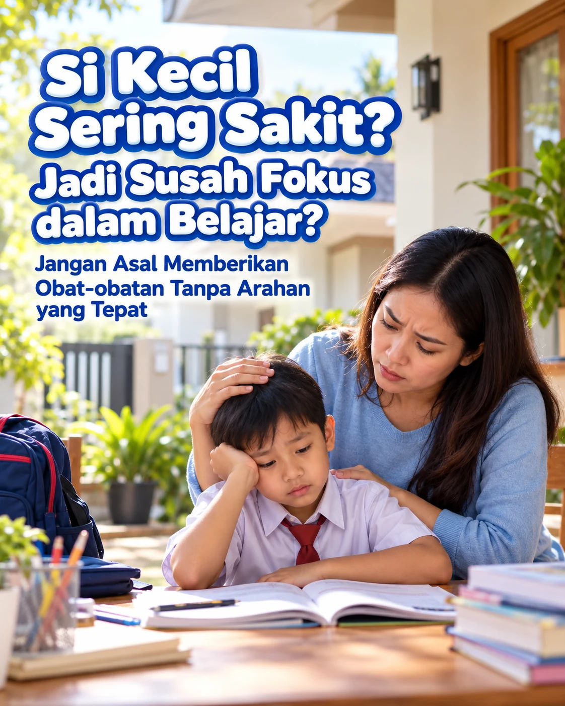 Ilustrasi keluarga bersama Generos Expedelly